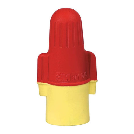 3M R/Y+JUG Performance Plus Wire Connector Red/Yellow Flexible Steel Spring Connectors Copper CSA Certified UL Listed Jug 22-8 AWG (7000058824) (4000 Pack)