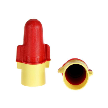 3M R/Y+JUG Performance Plus Wire Connector Red/Yellow Flexible Steel Spring Connectors Copper CSA Certified UL Listed Jug 22-8 AWG (7000058824) (500 Pack) - 3