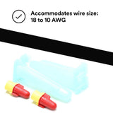 3M DBR/Y-6 KIT Direct Bury Splice Kit, 18-10 AWG, UV-Resistant Tube, Moisture Sealed, rated 600V (7000058827) (4 Pieces)  - (25Pack) - 10