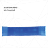3M MVU14BCX Scotchlok Butt Connector Vinyl Insulated Built-in Wire Stop for Correct Positioning (7000058839) (100 Pack) - 8