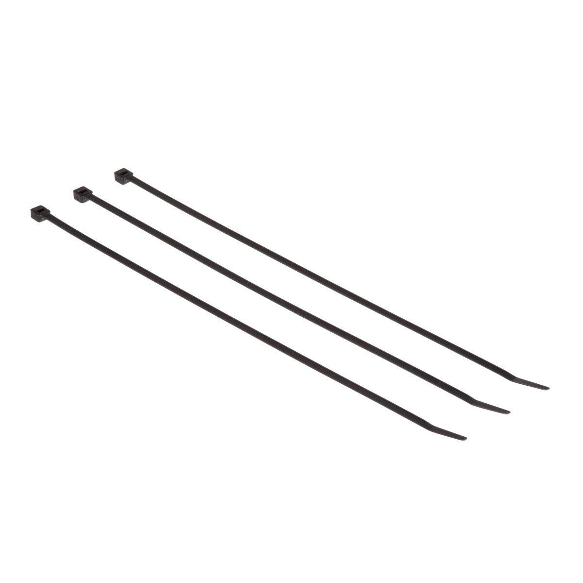 3M CT11BK50-C Cable Tie, Nylon 6/6, Black, 11 in, 50 lb Tensile Strength, Curved Tip (7000058850) (1000 Pack)
