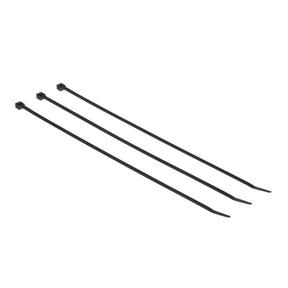 3M CT11BK50-C Cable Tie, Nylon 6/6, Black, 11 in, 50 lb Tensile Strength, Curved Tip (7000058850) (1000 Pack)
