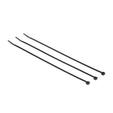 3M CT11BK50-C Cable Tie, Nylon 6/6, Black, 11 in, 50 lb Tensile Strength, Curved Tip (7000058850) (1000 Pack) - 3