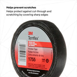 3M 1755 Temflex Cotton Friction Tape, Black, 3/4 in x 60 ft (1755-3/4X60FT) (7000058870)  - (20Pack) - 4