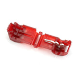 3M 951X-BOTTLE Female QuickSlide Disconnect T-Tap Nylon Insulated Self-Stripping 22-18 AWG Red (7000058872) (10 Pack) - 2