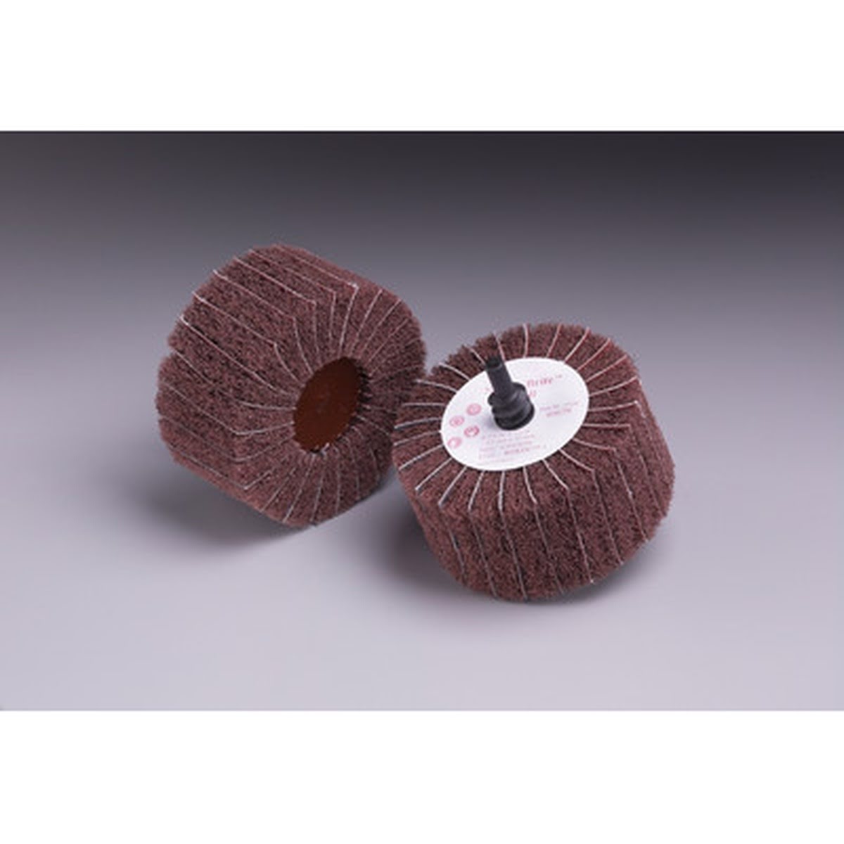 3M 80679 Scotch-Brite Roloc Combi-R Wheel, Aluminum Oxide, P120, X-weight, Maroon, 2-1/2 in x 1-1/4 in (7000077963) (10 Pack)