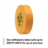3M 2525 Performance Flatback Tape, Orange, 48 mm x 55 m, 9.5 mil (7000088508) (24 Pack) - 8
