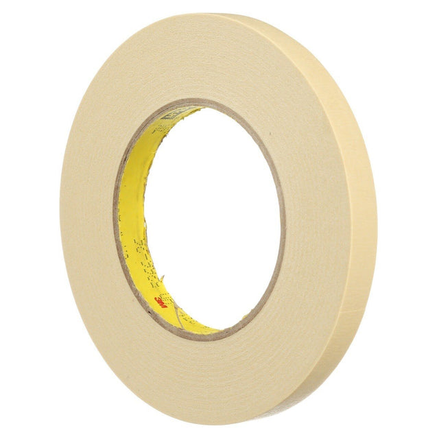 3M 231/231A 231 Paint Masking Tape, Tan, 24 mm x 55 m, 7.6 mil (7000088514) (36 Pack)