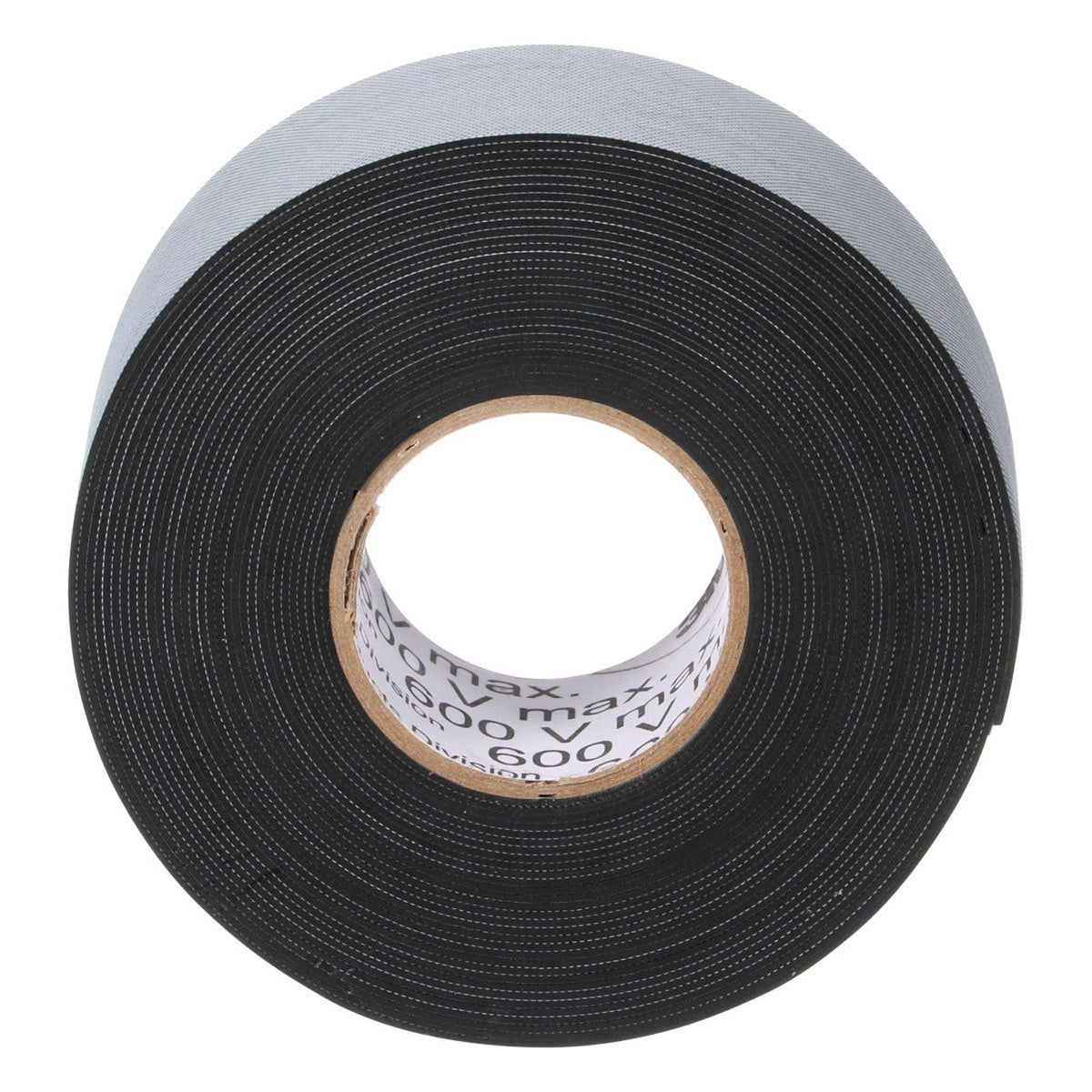 3M 2155-1.5X22FT Temflex Rubber Splicing Tape, Black, 1-1/2 in x 22 ft, 30 mil, Self Fusing, 600 V, 176 Degree F (7000090115) - 9