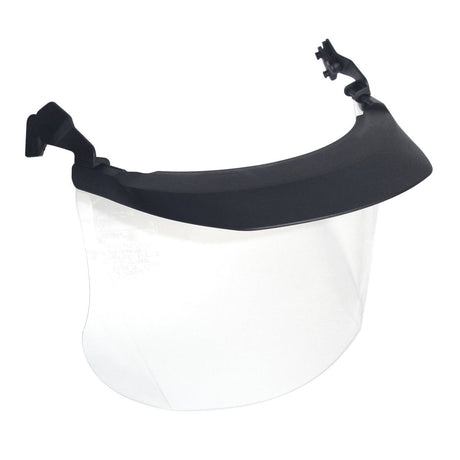 3M V4D-10P PELTOR Clear Acetate MultiVisor Faceshield System with Anti-Fog Coating, Transparent, 11.8 in x 7 in (7000103816)  - (10Pack)