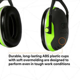 3M X4A PELTOR X4 Earmuffs /37273(AAD), Over-the-Head (7000104073)  - (10Pack) - 7