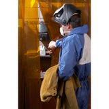 3M 4530-BLK-XXL Disposable Protective Coverall 4530, Hooded, SMS, Secondary Flame Spread-Resistant, Antistatic, Blue, 2X (7000109037) (25 Pack) - 5