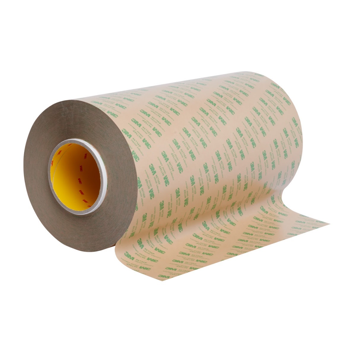 3M 467MP Adhesive Transfer Tape, Clear, 18 in x 180 yd, 2 mil (7000115500)