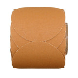 3M 363I Stikit Paper Disc Roll, PSA, Aluminum Oxide, 60 Grit, F Weight, Gold, 5 in, No Hole, Die 500X, 100 Discs per Roll (7000118089)  - (4Pack) - 3