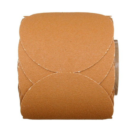 3M 363I Stikit Paper Disc Roll, PSA, Aluminum Oxide, 60 Grit, F Weight, Gold, 5 in, No Hole, Die 500X, 100 Discs per Roll (7000118089)  - (4Pack) - 3