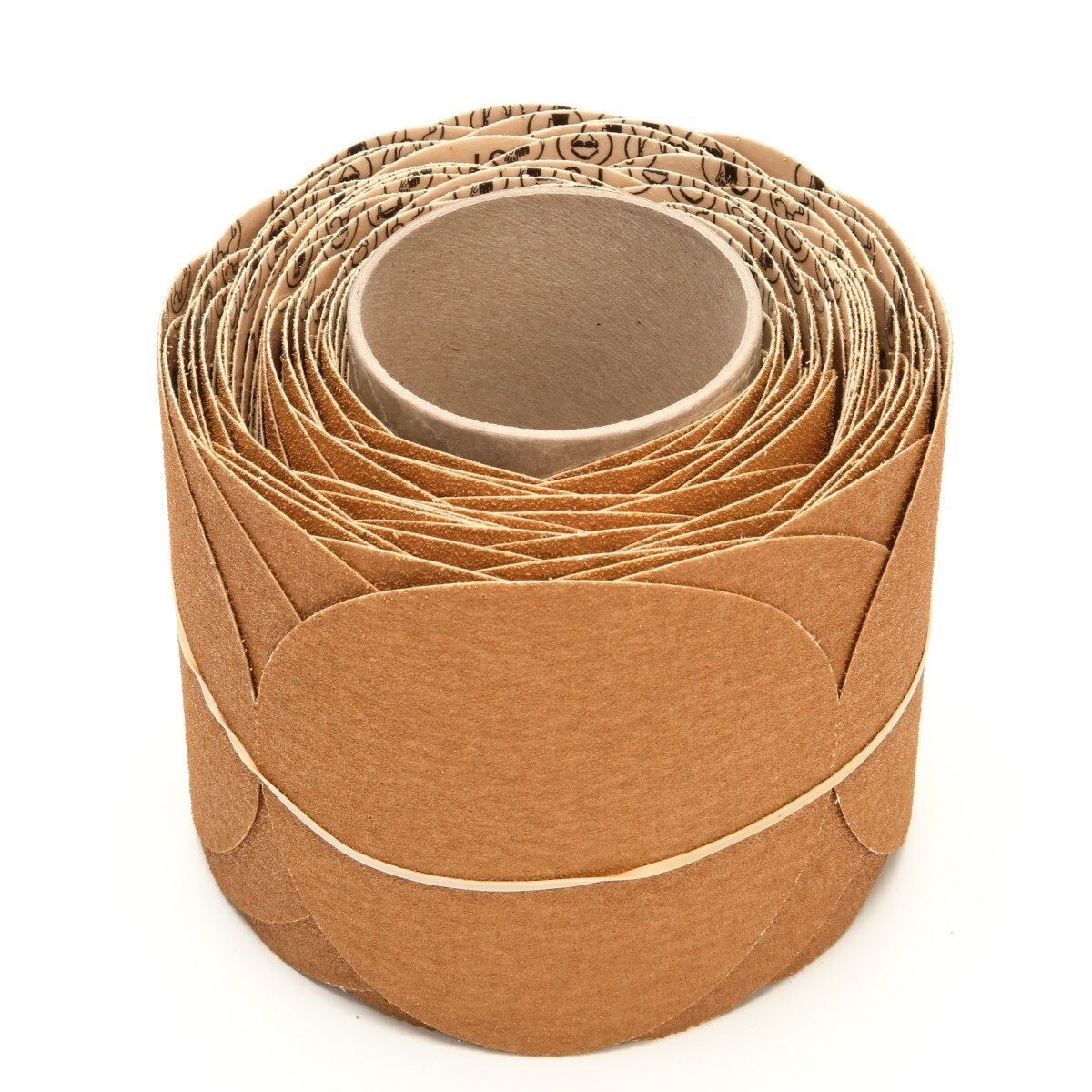 3M 363I Stikit Paper Disc Roll, PSA, Aluminum Oxide, 60 Grit, F Weight, Gold, 5 in, No Hole, Die 500X, 100 Discs per Roll (7000118089)  - (4Pack) - 6