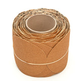 3M 363I Stikit Paper Disc Roll, PSA, Aluminum Oxide, 60 Grit, F Weight, Gold, 5 in, No Hole, Die 500X, 100 Discs per Roll (7000118089)  - (4Pack) - 7