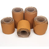 3M 363I Stikit Paper Disc Roll, PSA, Aluminum Oxide, 60 Grit, F Weight, Gold, 5 in, No Hole, Die 500X, 100 Discs per Roll (7000118089)  - (4Pack) - 9