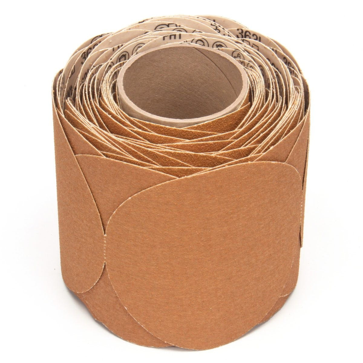 3M 363I Stikit Paper Disc Roll, PSA, Aluminum Oxide P600, F Weight, Gold, 6 in x NH, Die 600Z, 100 Discs Roll (7000118090)  - (4Pack) - 5