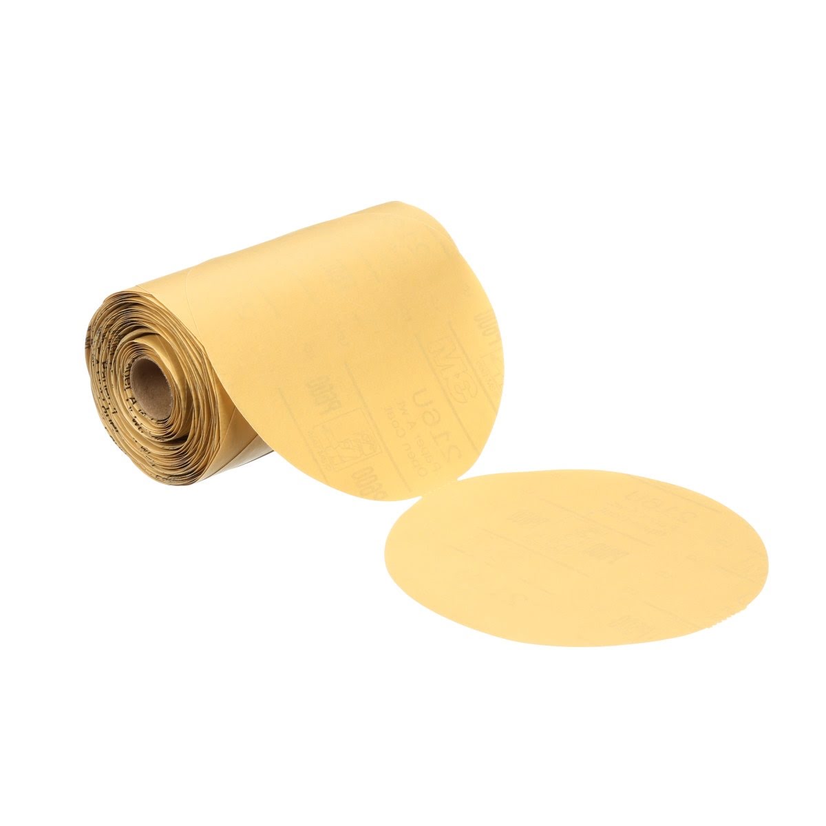3M 216U Cubitron II Stikit Gold Paper Disc Roll, PSA, P360, A Weight, 6 in x NH, 75 Discs per Roll (7000118106)  - (6Pack) - 2