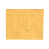 3M 216U 02538 Gold Abrasive Sheet, P500 Grade, 9 in x 11 in (7000118277) (250 Pack)
