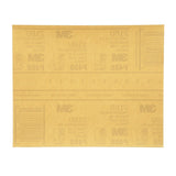 3M 216U 02539 Gold Abrasive Sheet, P400 Grade, 9 in x 11 in (7000118278) (250 Pack)