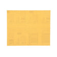 3M 216U 02545 Gold Abrasive Sheet, P180 Grade, 9 in x 11 in (7000118284) (250 Pack)