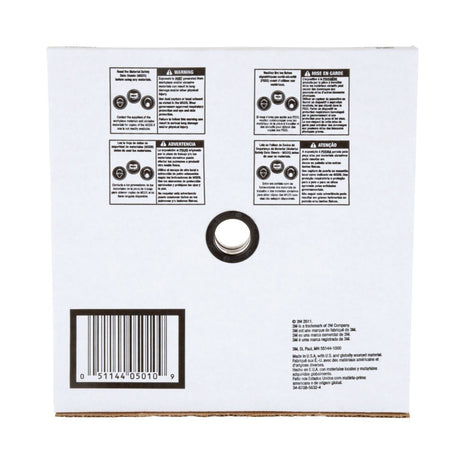 3M 211K Utility Cloth Roll, Aluminum Oxide 80 Grit J-weight Full-flex Gray, 1 in x 50 yd (7000118330)  - (5Pack) - 8
