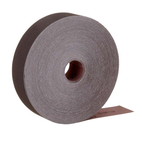 3M 211K Utility Cloth Roll , Aluminum Oxide, 2" Width x 50yd Length, 100 Grit (7000118334)  - (5Pack) - 2