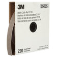 3M 211K Utility Cloth Roll, Aluminum Oxide, 220 Grit, J Weight, Gray, 2 in x 50 yd (7000118345)  - (5Pack)