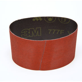 3M 777F Cloth Belt, P120 YF-weight, 3-1/2 in x 15-1/2 in, Fabri-lok, L-flex (7000118390) (50 Pack)