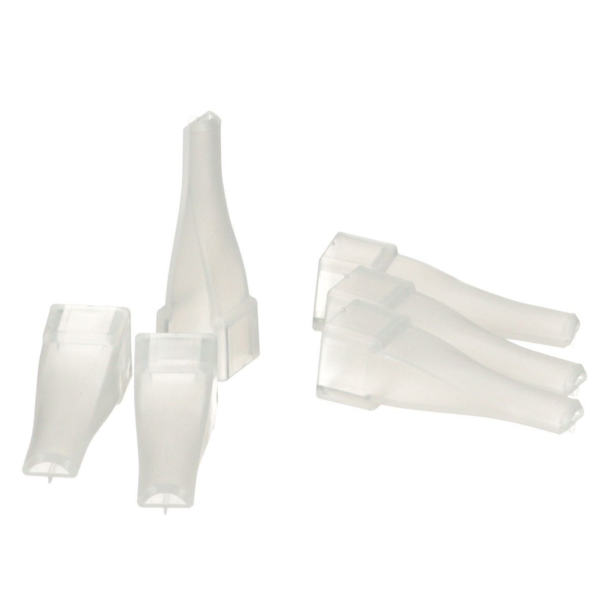 3M 08201 OEM Seam Sealer Tip, 1/4 in Rounded, Opaque Plastic (7000118467) (36 Pack) - 2