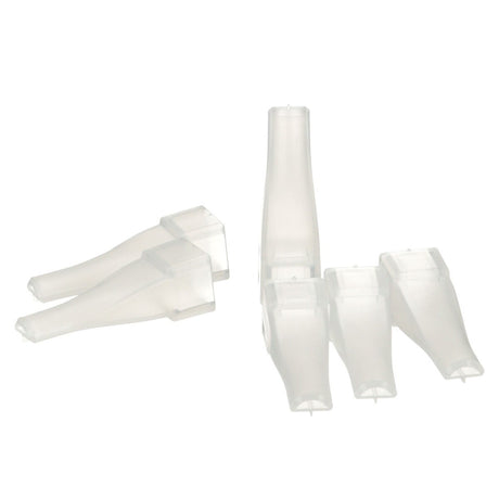 3M 08201 OEM Seam Sealer Tip, 1/4 in Rounded, Opaque Plastic (7000118467) (36 Pack) - 3