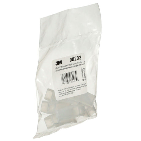 3M 08203 OEM Seam Sealer Tip, 1/2 in, Rounded (7000118469) (36 Pack) - 3