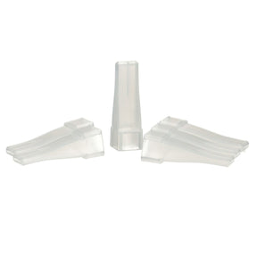 3M 08204 OEM Seam Sealer Tip, 3/8 in, Flat, Opaque Plastic (7000118470) (36 Pack)
