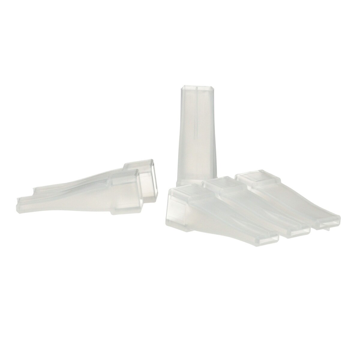3M 08204 OEM Seam Sealer Tip, 3/8 in, Flat, Opaque Plastic (7000118470) (36 Pack) - 3