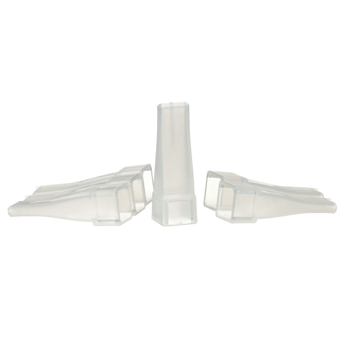 3M 08204 OEM Seam Sealer Tip, 3/8 in, Flat, Opaque Plastic (7000118470) (36 Pack) - 4