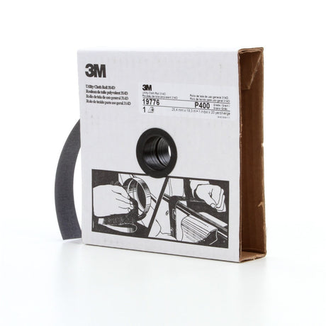 3M Utility Cloth Roll 314D P400 J Weight 1 in x 20 yd (7000118498)  - (5Pack) - 3