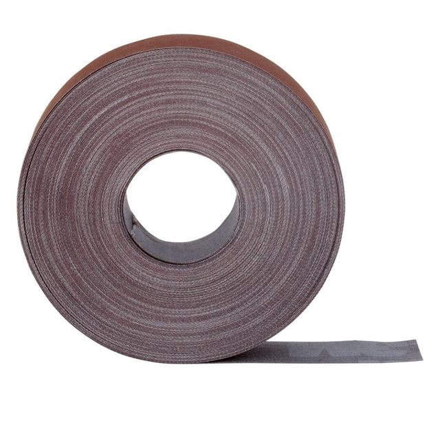 3M 314D Utility Cloth Roll, Aluminum Oxide P320 J-weight, Maroon, 1 in x 20 yd (7000118499)  - (5Pack)