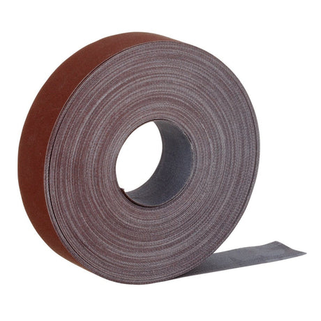 3M 314D Utility Cloth Roll, Aluminum Oxide P320 J-weight, Maroon, 1 in x 20 yd (7000118499)  - (5Pack) - 2