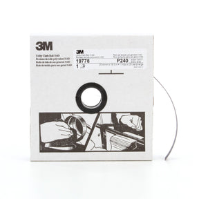 3M 314D Utility Cloth Roll, Aluminum Oxide P240 J Weight, Maroon, 1 in x 20 yd (7000118500)  - (5Pack)
