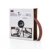 3M 314D Utility Cloth Roll, Aluminum Oxide P240 J Weight, Maroon, 1 in x 20 yd (7000118500)  - (5Pack) - 2