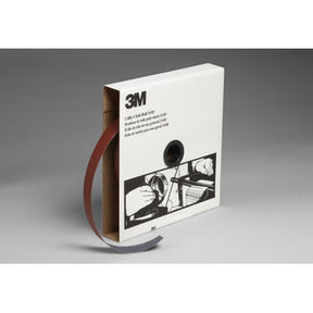 3M 314D Utility Cloth Roll, Aluminum Oxide Abrasive, P100 J Weight, Maroon, 1 in x 50 yd (7000118513)  - (5Pack)