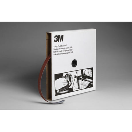 3M 314D Utility Cloth Roll, Aluminum Oxide, P60, X-weight, 1 in x 50 yd (7000118515) (25 Pack)