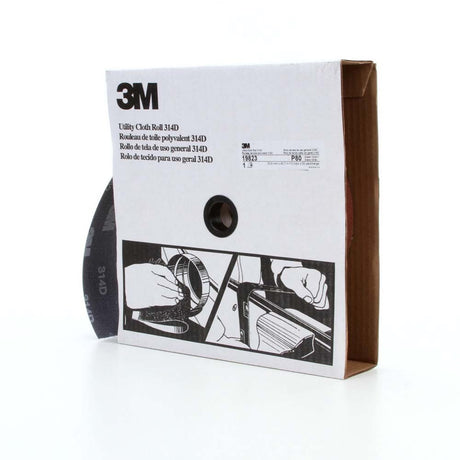 3M 314D Utility Cloth Roll , P80 J-weight, 2 in x 50 yd (7000118543) - 3