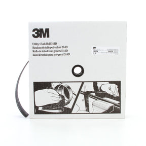 3M Utility Cloth Roll 314D, Aluminum Oxide, P60, Maroon, 2 in x 50 yd (7000118544)  - (5Pack)