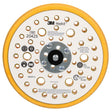 3M 20425 Hookit Soft Disc Pad, Hook and Loop Attachment, Soft, Yellow, 6 in x 1/2 in, 25 Holes (7000118613)  - (10Pack)