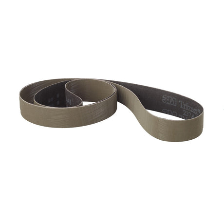 3M 237AA Trizact Cloth Belt, A100, Aluminum Oxide, Gray, 2 in x 34 in, Film lok, Full flex (7000118657) (50 Pack)