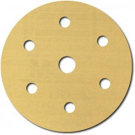 3M 236U 00920 Hookit Gold Abrasive Disc, Aluminum Oxide P100, Gold, 3 in (7000118762) (50 Pack) - 3