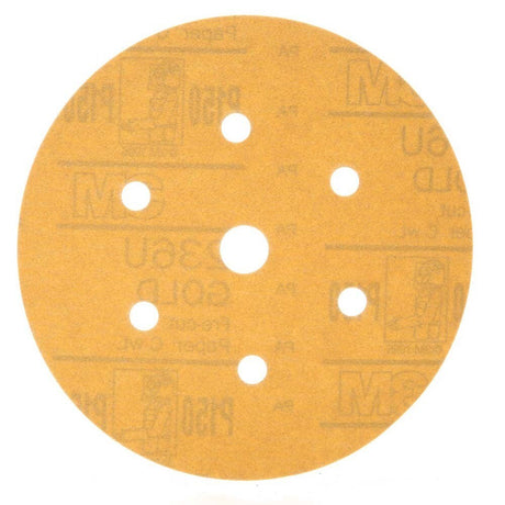 3M 01080 Hookit Gold Disc Dust Free 236U 6 in P150 (7000118770) (100 Pack)